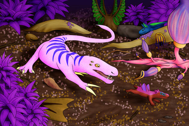 High res detailed close-up scene (est. $150)